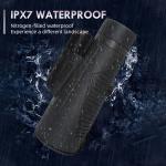 12x50 ED Optical Monocular IPX7 Nitrogen Filled Telescope For Birdwatching