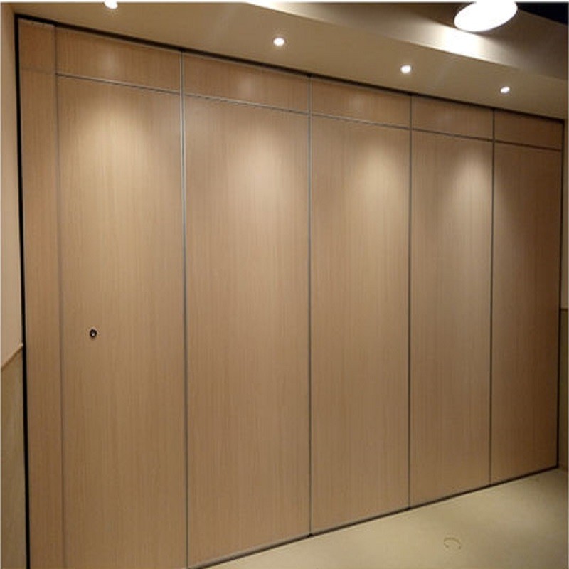 Acoustic Movable Type -65 Top Hanging Track Folding Partition Walls For Multi - Function Room