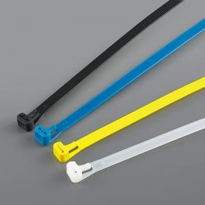 China 12 Inch Color Releasable Cable Tie Nylon 66 Heavy Duty Reusable Zip Ties on sale
