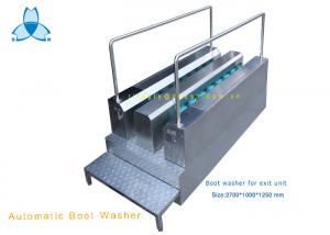 China Stainless Steel 304 Automatic Boot Washer and Shoe Cleaner For Food Factory on sale