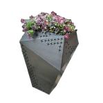 Urban garden decorative metal planters flower pot