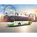 10.5m Pure Electric Bus EV Bus Long Distance bus 250km with 30 Seater For Public