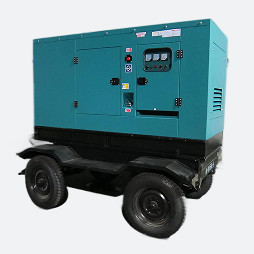 Wholesale CCSN 100KW/125KVA mobile trailer diesel generator set from china suppliers