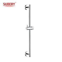Wholesale Wall Mounted Modern Shower Slide Bar Chrome Round Classical OEM from china suppliers