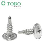 Thread Length ANSI B 16.9 Self Drilling Metal Screws With And Finish For ASTM