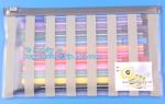 Fabric zipper professional vinyl slider bag pvc zipper bag, slider zipper