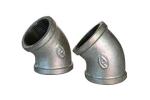 90 Degree Black Iron Pipe Union Malleable Iron Elbow