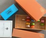 OEM Macaron Packaging Box High End French Dessert Box 6-Grain Transparent Drawer