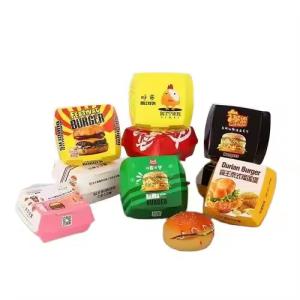 Wholesale Corrugated/Kraft Paper Burger Box Sustainable Choice for Fast Food Takeaway Packaging from china suppliers