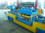 Durable 1.5-2mm Galvanized Steel Door Frame Cold Roll Forming Equipment ,PLC