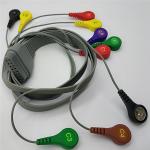Edan Holter Ecg Snap Connector , SE - 2003 / SE - 2012 10 Lead ECG Cable