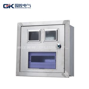 Wholesale External Galvanized Steel Enclosures , Lockable Outdoor Electrical Fuse Box CE Certification from china suppliers
