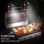 Aluminum Alloy Outdoor Camping Light with Magnetic Base 360 Adjustable LED and 1