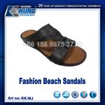 Durable Mens Comfortable Stylish Shoes PU Slippers Anti Abrasion