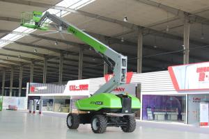 Wholesale Hydraulic Manlift Telescopic Boom Lift 27m 360kg Platfrom Capacity from china suppliers