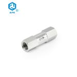 Industrial Stainless Steel Dual Check Valve 1/8in 1/4in 3/8in 1/2in Adjustable