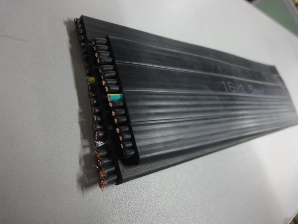 Flat Overhead Crane Cable, Flat Traveling Cable, ECHU Flat Crane Cable 16Core 1