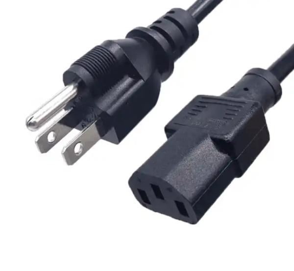 Japan Power Cables JET Approval 3Pin To IEC C13 Laptop Electrical Cable Pse