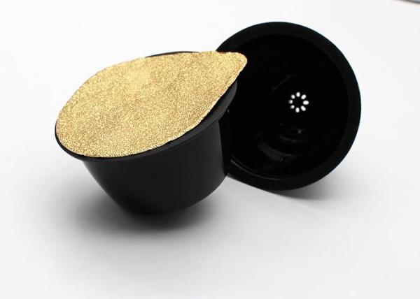 Portable Coffee Pod Capsules For Nespresso With Sealing Aliminum Lid 8g Volume