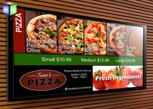 Wholesale Backlit Advertising Aluminum LED Light Box Fast Food Menu Board For Restaurant from china suppliers