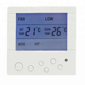 Wholesale White Wall Mounted AC Digital Room Thermostat With CE Certificate from china suppliers