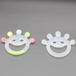 Food Grade Silicone Baby Teether Toys Silicone Non-toxic Baby Rattles Teething