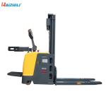Industrial Electric Pallet Stacker , 1 Ton 3 Meter Battery Operated Forklift