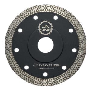 Wholesale 115mm Mesh Thin Turbo Disc Porcelain Ceramics Diamond Tools Cutting Disc Cutter Blade 20 from china suppliers