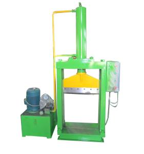 Wholesale Single Knife Hydraulic Press Bale Cutter / Rubber Cutting Machine from china suppliers