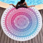 High Absorption Capacity Woven Beach Towel Ideal for Home Hotel Sport Travel and