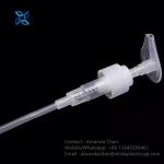 plastic Durable Using Lotion Dispenser Pumps Body Lotion Flat Head Press Pump