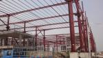 Fast Assembling Steel Skeleton Frame , Rigid Steel Frame For Large Steel Market