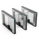 SUS304 Stainless Steel Speedlane Swing Turnstile Gate For Pedestrian Access