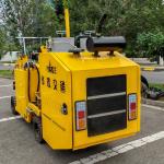 Auto Driving Mode Middle Size Passenger Thermoplastic Road Marking Truck 4KM/h