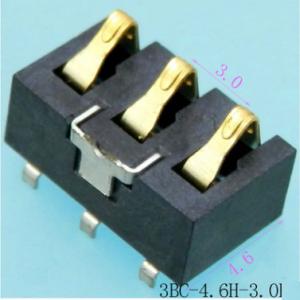 Wholesale BC Battery Connector 3P Micro Usb Pcb Connector Metal Gold Color With White Black House from china suppliers