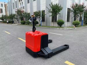 Wholesale Electronic Steering Pedestrian Pallet Jack Stacker 6000 KGS with 24V 280AH Battery Capacity from china suppliers