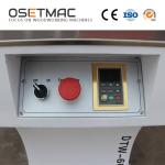 1240mm 610mm 880mm DTW-60A OSETMAC Two Rollers Manual Brush Sanding Machine For
