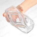375ml 500ml Vodka Clear Glass Bottle 250ml tequila bottle for Wine Body Material