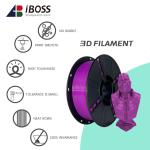 1kg PLA Filament For 3D Printer Bubble Free 18 Colors Purple Industry