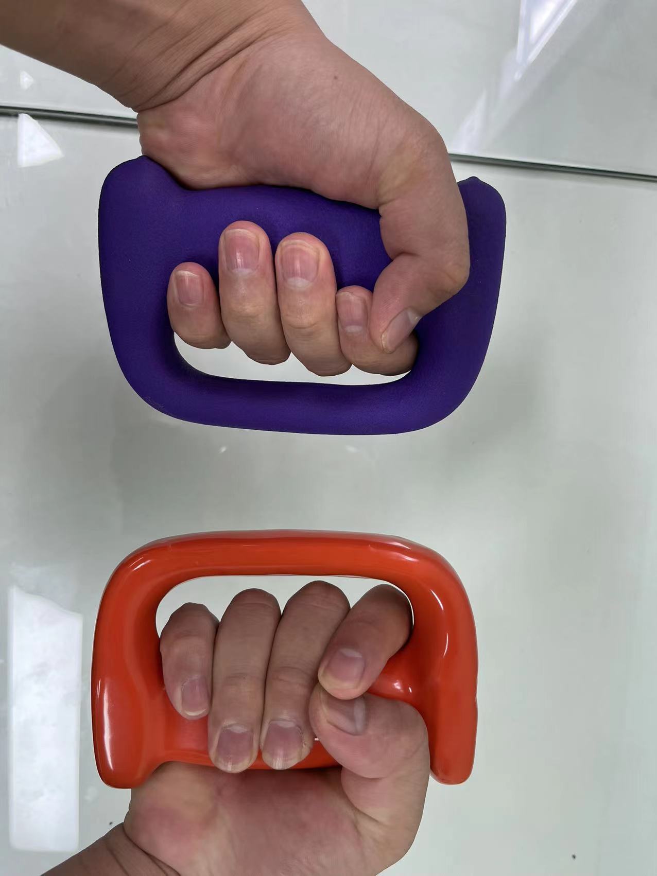 OEM ODM Neoprene Dumbbell Hand Weights Silicon Hand Weights 1Kg D Shaped