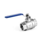 DN20 Silver Stainless Steel 201 Ball Valve with Female Threaded Corrosion