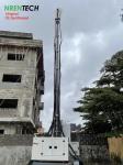 15m mobile telescopic mast-aluminum materials-pneumatic mast-300kg payloads-