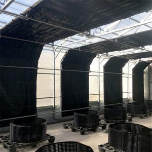 Wholesale Anti UV PE Film Light Deprivation Greenhouse With Automatic Ventilation System from china suppliers