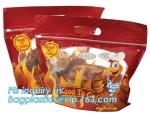 zipper bags for take away food package, Microwave safe deep frozen plastic
