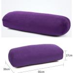 Yoga Bolster, Premium Velvet Bolster Pillow (26"X11"X7"), Large Rectangle Yoga