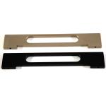 220mm Aluminium Furniture Handles Black Sliding Cupboard Door Handles