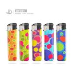 Request Sample for Colorful Sticker Electric Cigarette Lighter Lead Time 20 to