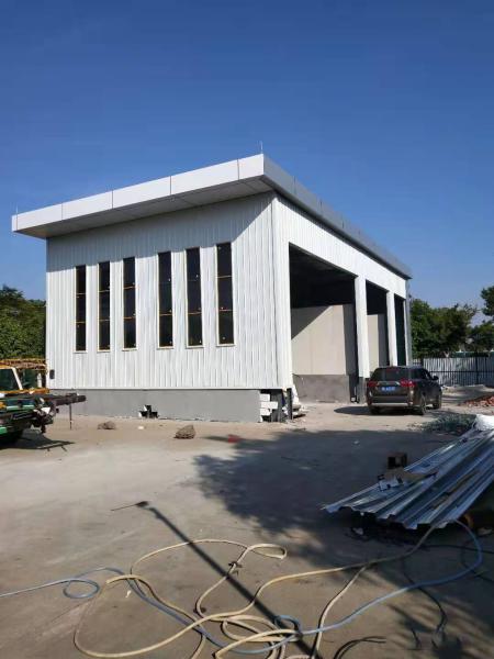 Modern Aesthetically Pleasing Light Steel Structure Building For Airline Ground