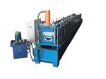 0.5-0.6mm Steel Roll Forming Machine Square Gutter Making Machine 12-15m/min