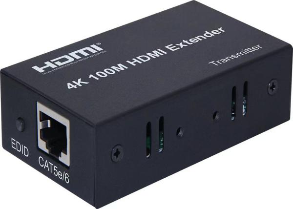 Quality 4K 100M HDMI Extender Over IP Adapter By Cat5 / 6e Network Cable for sale